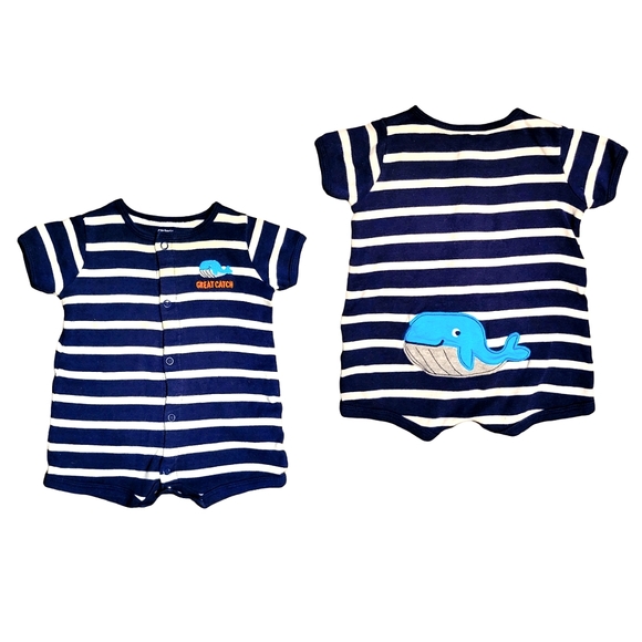 💥5/$25 Carter's Summer one piece  Size 3months - Picture 1 of 4